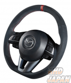 DAMD Sports Steering Wheel SS365-M Black Suede - GJ2AW GJEFW GJEFP GJ5FW GJ5FP GJ2FP GJ2FW