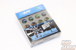 APP R12 Ti-Coating Nut Honda OEM Wheel - 16pcs