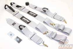HPI 4-Point Competition Gear Racing Harness Seat Belt - Silver Right