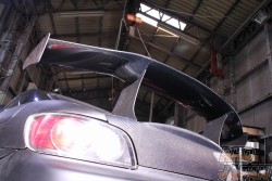 Car Garage amis Hard Carbon Rear Trunk Slit Duct Type - S2000 AP1 AP2