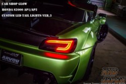 Car Shop GLOW Custom LED Tail Lights Smoked Version 3 - S2000 AP1 AP2