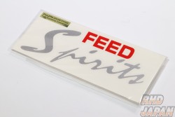 Fujita Engineering FEED Spirits Sticker - Silver