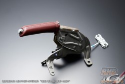 Grazio & Co Side Brake Grip Assembly Bordeaux Exclusive Leather Interior - BRZ ZC6 86 ZN6