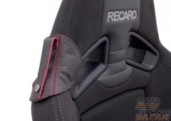 VENUS Jade Seat Belt Guide Recaro Seat SP-G RS-G TS-G SR-7 SR-7F Sportster - Real Leather Punching Type Red Stitch