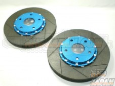APP Front Brake Rotors With Slits 390mm Left and Right - GT-R R35