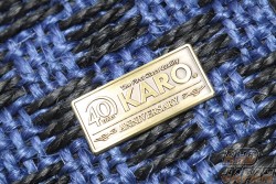KARO Sisal Floor Mat Set Blue Black - CT9A EVO IX