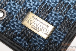KARO Sisal Floor Mat Set Navy Black - ZC6 M/T