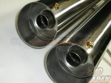 Howakan HP Twin-Tip Muffler Exhaust - JZX90 Chaser without OEM Rear Under Spoiler