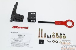 GP Sports G-Sonic Front Tow Hook Red - JZX90 JZX100