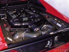 M-Tecnologia Engine Hood Panel Carbon Kevlar - F355 F1