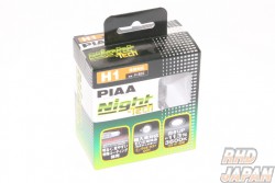 PIAA Night-Tech 3600K Halogen Bulbs H1