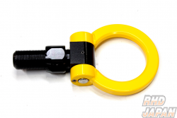 M&M Honda Front Towing Hook Kit Yellow - CR-Z ZF1 ZF2