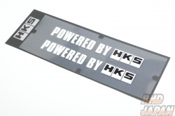 HKS Powered by HKS Sticker Set - White