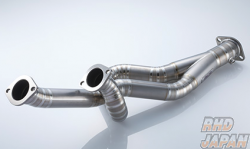 MCR Matchless Crowd Racing Isometry Exhaust Titanium Front Pipe - BNR32 BCNR33 BNR34