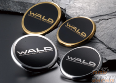 Wald Metal Hood Badge - A Type 49mm Gold & Black