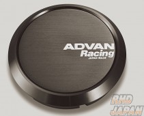 YOKOHAMA Advan Racing Center Cap Flat 63mm - Dark Bronze White Lettering