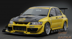 Varis Big Canard Set for Wide Fender Time Attack Version Carbon - CT9A VIII