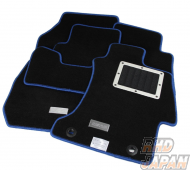 Zero Sports High Quality Floor Mat Set Blue Stitching - WRX S4 VAG Levorg VM4 VMG