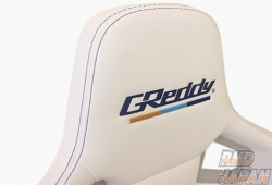 TRUST GReddy Racing Chair - PU Leather White 