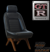 Den Motors Full Scale GT Chair Bucket Seat Personal Chair - Hakosuka GT-R