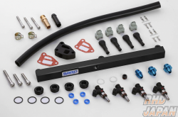 Sard Fuel Delivery Pipe & 900cc Fuel Injectors Set for Standard Intake Manifold - Silvia S14 S15