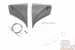Modellista Aero Parts Set Rear Spats Unpainted - Yaris KSP210 MXPA10 MXPA15 MXPH10 MXPH15
