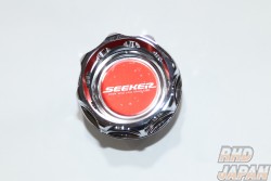 Seeker Ultra Light Weight Oil Filler Cap Shiny Silver - Civic Type-R FK8
