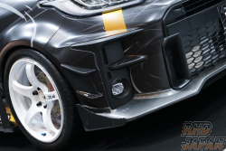 HKS Front Bumper Canard Set Type-S Carbon Fiber - GR Yaris GXPA16 MXPA12