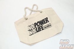 HKS Premium Goods 2021 Canvas Tote Bag - No Power No Life