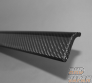 LEMS Ornament Panel Dry Carbon Fiber with Clear Coating - L599