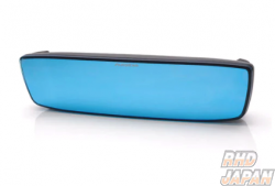 AutoExe Wide Rear View Mirror Blue