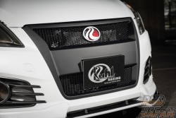 Kuhl Racing Front Grille Chrome Emblem Red Base Plate - Swift Sport ZC32S