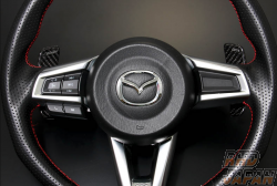 AutoExe Carbon Panel Shift Lever - Atenza / Mazda 6 GJ# Axela BM# CX-5 KE# KF# CX-8 KG# Demio / Mazda 2 DJ# Roadster ND#