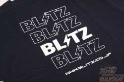 Blitz Wear Wire Logo T-Shirt Navy - XXL