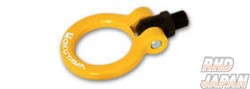 Okuyama Carbing Flip-up Front Towing Hook Yellow - WRX STi VAB WRX S4 VAG