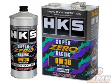 HKS Super Zero Racing Engine Oil - 0w-30 LSPI 4L X 6