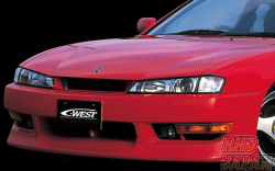 C-West Front Half Bumper Lip Spoiler PFRP - Silvia S14 Kouki