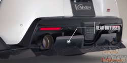 Varis Arising-1 Rear Bumper Under Diffuser Carbon Fiber - GR Supra