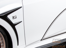Rowen World Platinum Front Fender Extension Carbon Fiber - Lexus IS F-Sport Kouki Model / After Minor Change