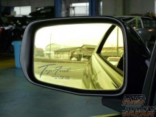 Zero-1000 Top Fuel Original Mirror Set With Logo - Blue
