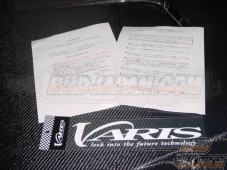 Varis Light Weight Bonnet Carbon Fiber - Vitz NCP91 NCP95
