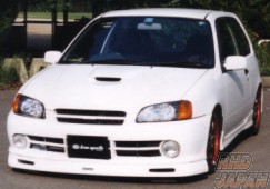 LIVE SPORTS Front Lip Spoiler Type A White Gel Coat - EP91