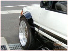 CBY Front Over Fender Set - Toyota AE86