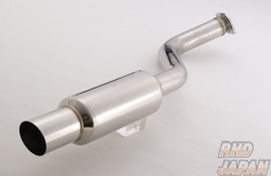 Blitz Nur-Spec NUR S Muffler Exhaust System Rear Piece - ZZE123 OEM Bumper