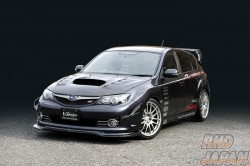 Varis Extremor Aero Parts - Carbon Front Spoiler Subaru GRB