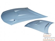 STOUT Aero Bonnet Hood Type R Plain Weave Carbon - S14 Kouki