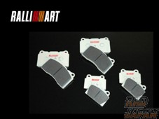 RALLIART Sports Brake Pad Set Rear - CZ4A