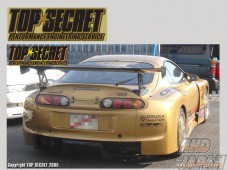 Top Secret Rear GT Wing Carbon Fiber - JZA80