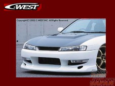 C-West Front Bumper PFRP - Silvia S14 Kouki