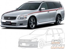 Nismo S-Tune Aero Body Kit - Front Bumper Spoiler Stagea M35 Kouki